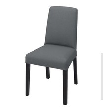 4 x Genuine IKEA BERGMUND NYKVARN Grey Zigzag Chair Covers 504.861.98 New