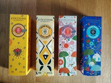 4 L'OCCITANE SHEA HAND CREAMS IN BOXES UNUSED