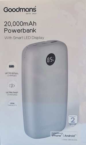 New goodmans power bank - goodmans,