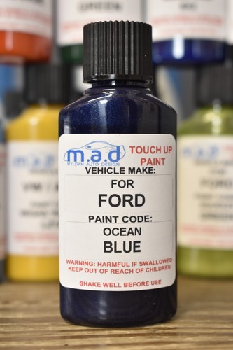 Ford ocean blue paint - ocean, up