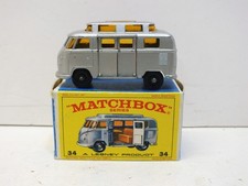 LESNEY MATCHBOX NO34 VW CAMPER
