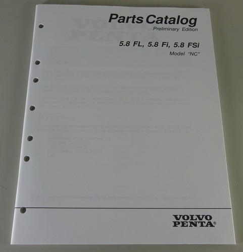 Parts catalog spare list volvo - parts,