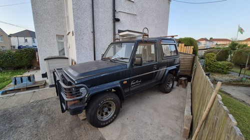 Daihatsu fourtrak 1992 f75 tdx - fourtrak,