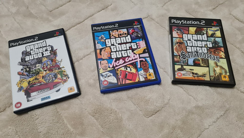 Grand theft auto ps2 - theft, trilogy