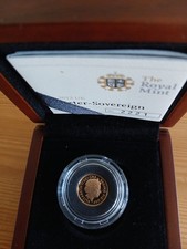 2012 Quarter Sovereign Gold Coin - Diamond Jubilee LTD Edition. Rare. Mint Cond