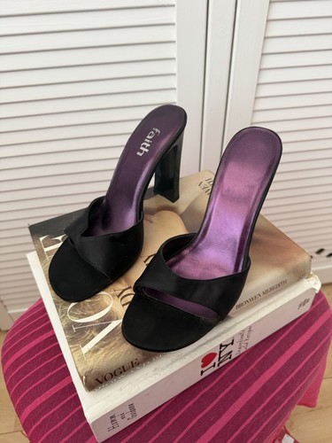 Vintage y2k faith peep toe - faith,