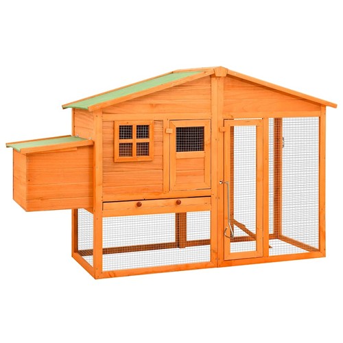 Solid fir wood - wood, chicken