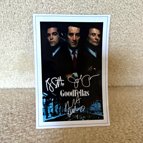 Goodfellas film signed - goodfellas,