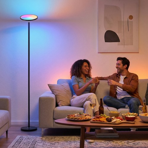 Uplighter floor lamp with rgb - uplighter,