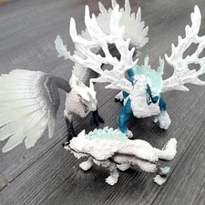 Schleich Eldrador Creatures Bundle dragon-  griffin- wolf 