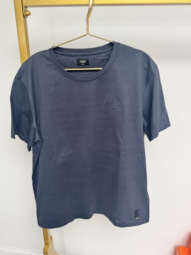 Men fendi shirt in blue - men’s,