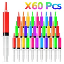 60 Pack Jello Shot Syringes -