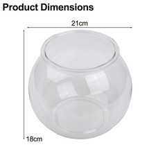 Clear Round Fish Bowl Aquarium