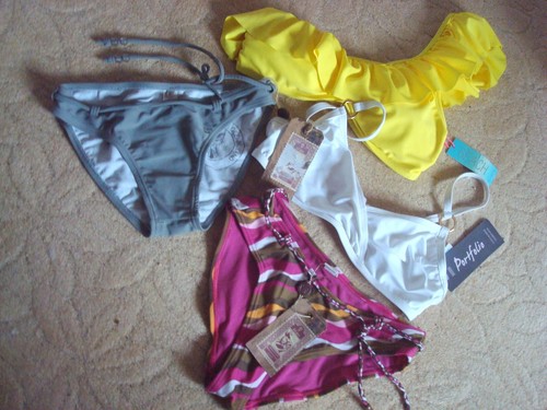 Bnwt bikini tops - &, pants