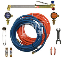 Complete gas welding cutting - gas, &