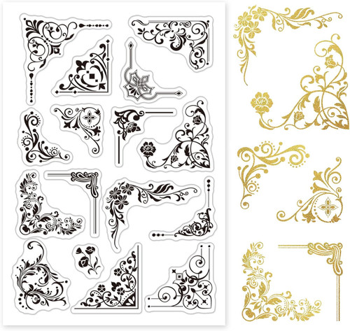 Iron orchid corner clear - corner,