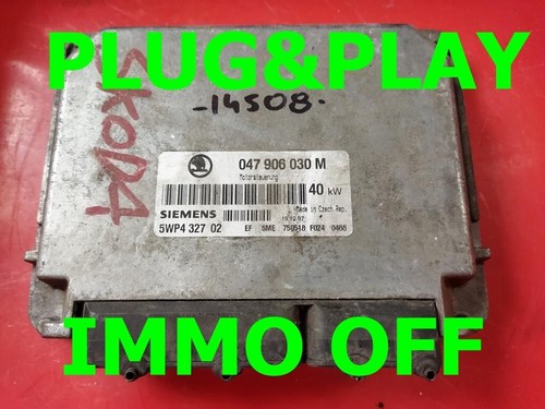 Immo off plug play - immo, /