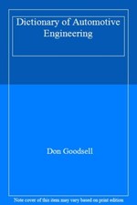 Dictionary of Automotive Engineering,Don Goodsell