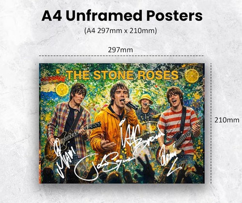 The stone roses signed - roses, poster