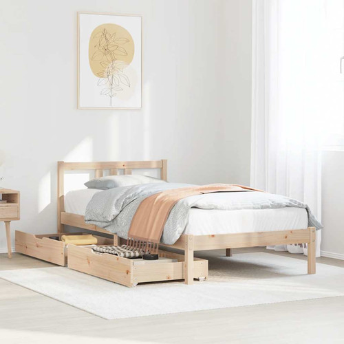 Bed frame single 90x190cm - bed,