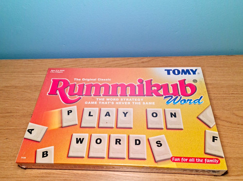 Tomy rummikub word classic - word,