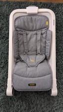 Rock out Baby Rocker Seat - Folds Under Sofa - Grey - 3 Positions