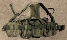 Set of British Army Webbing. Olive green. c1990s
