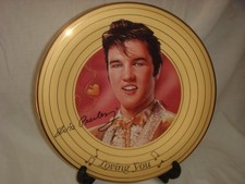 ELVIS PRESLEY 8" ceramic plate