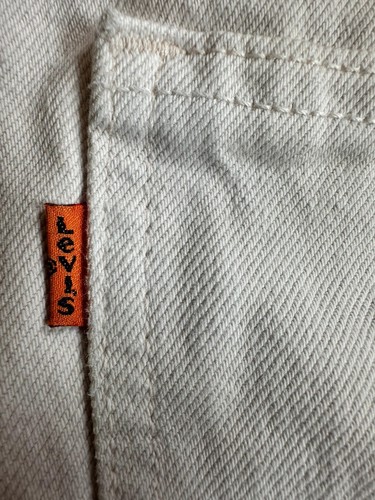 Levi 615 orange tab white - 615,