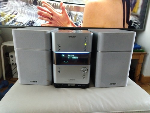 Sony bookshelf stereo micro - bookshelf, hi