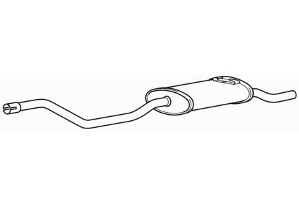 Quality rear exhaust - rear,