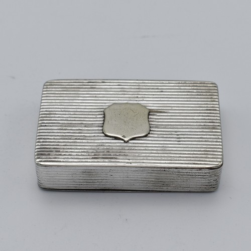 Victorian silver plated vesta - silver,