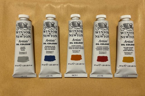 Winsor newton oil paint - winsor,