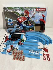 Mario Kart Carrera 1. First Slot Car Racing Set Working Video Battery Operated