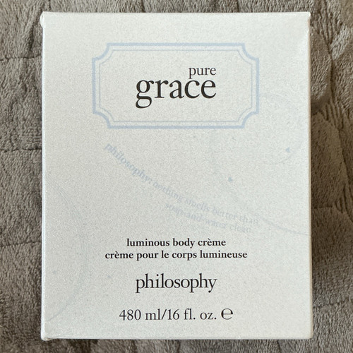 Philosophy pure grace - grace, luminous
