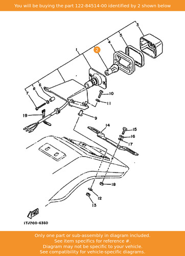 Yamaha bulb - yamaha, (6v-10/3w)