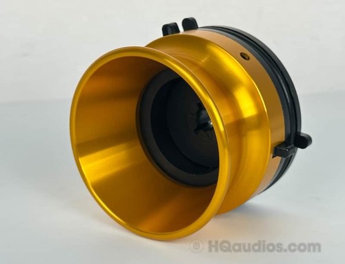 Aluminum nab hub adapter gold - adapter,