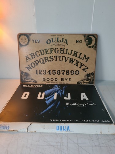Vintage ouija board box - ouija, w/