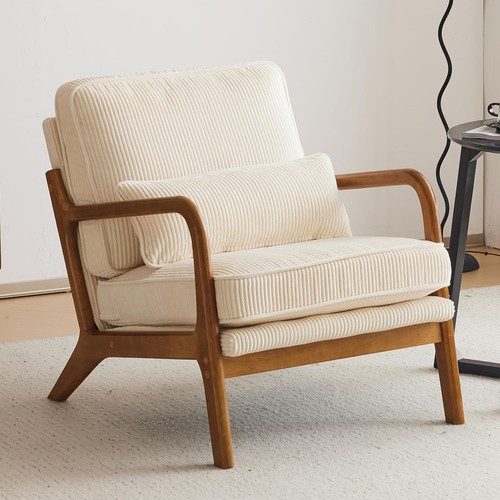 Accent chair soild wood - accent,
