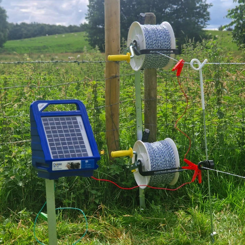 Electric fence kit solar - electric,