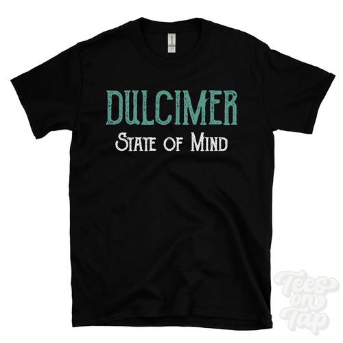 Dulcimer state mind shirt - state, t-shirt