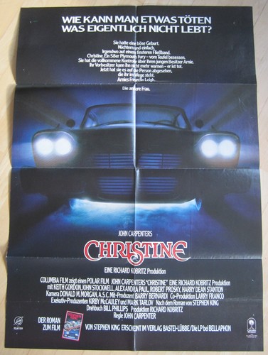 Filmplakat christine 1983 - filmplakat,