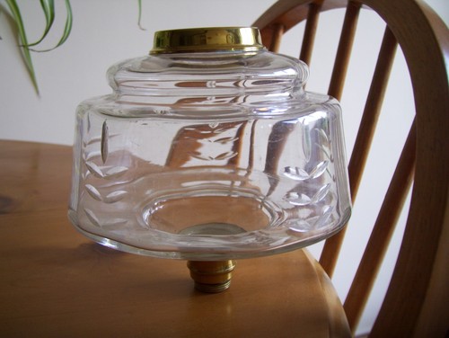 Superb cut clear glass large - glass,