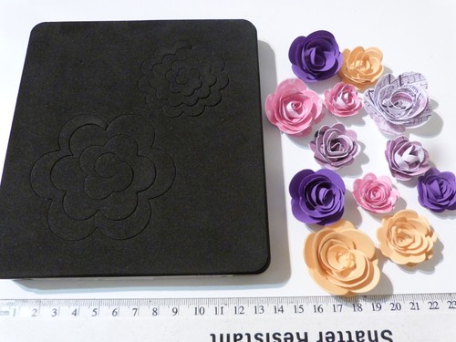 Sizzix bigz rose flowers - bigz, 3d