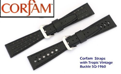 Genuine corfam watch straps - genuine,