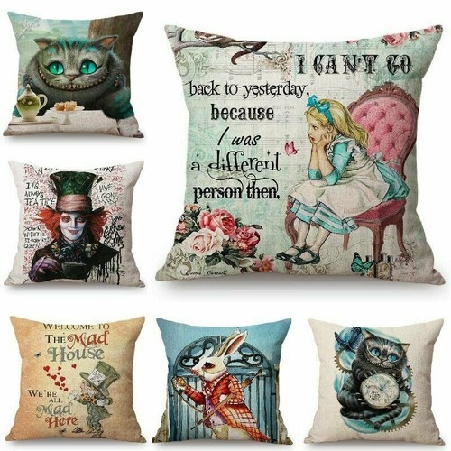 Alice wonderland cushion - in,