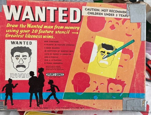 Vintage wanted sketching board - vintage,