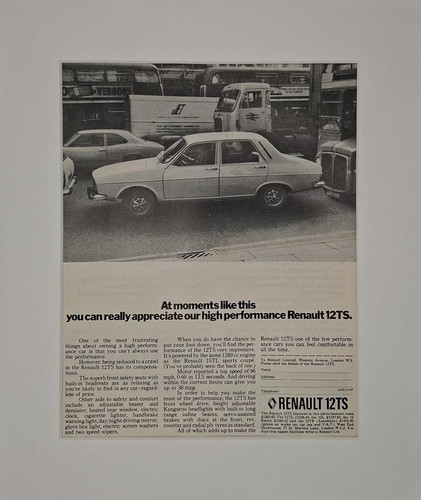 1974 renault 12ts car original - car,