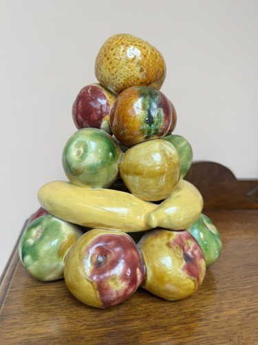 Vtg centerpiece majolica - vtg,