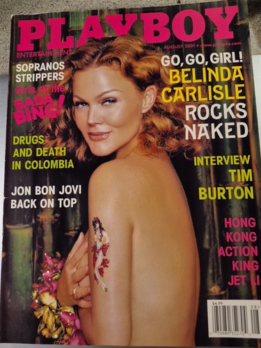 Vintage august 2001 - vintage, playboy